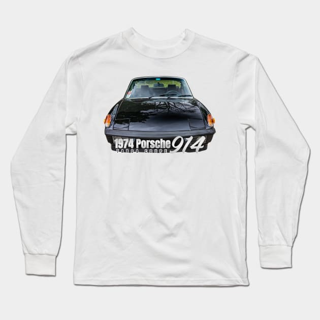 1974 Porsche 914 Targa Coupe Long Sleeve T-Shirt by Gestalt Imagery